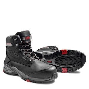 Kodiak Men's Crusade Composite Toe Waterproof Work Hiker Boot KD0A4NKADWX Black
